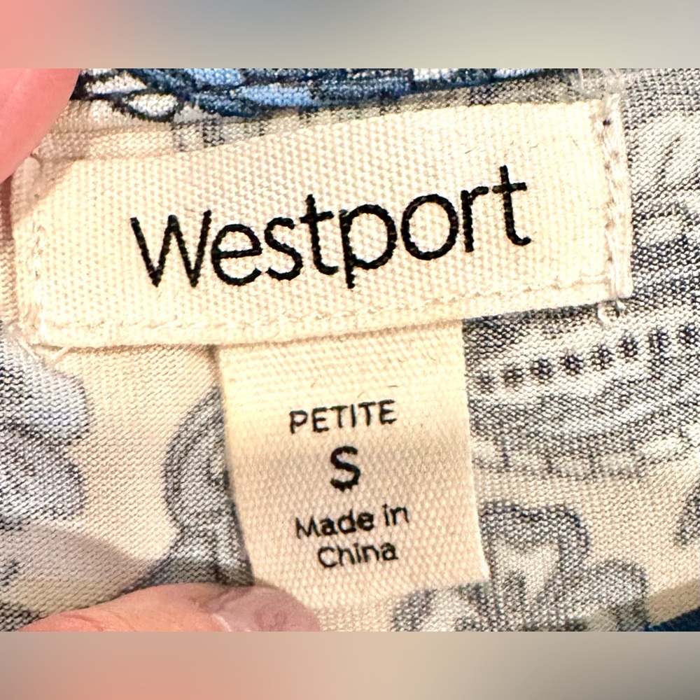Westport women’s Floral Print cold shoulder top - Picture 4 of 6